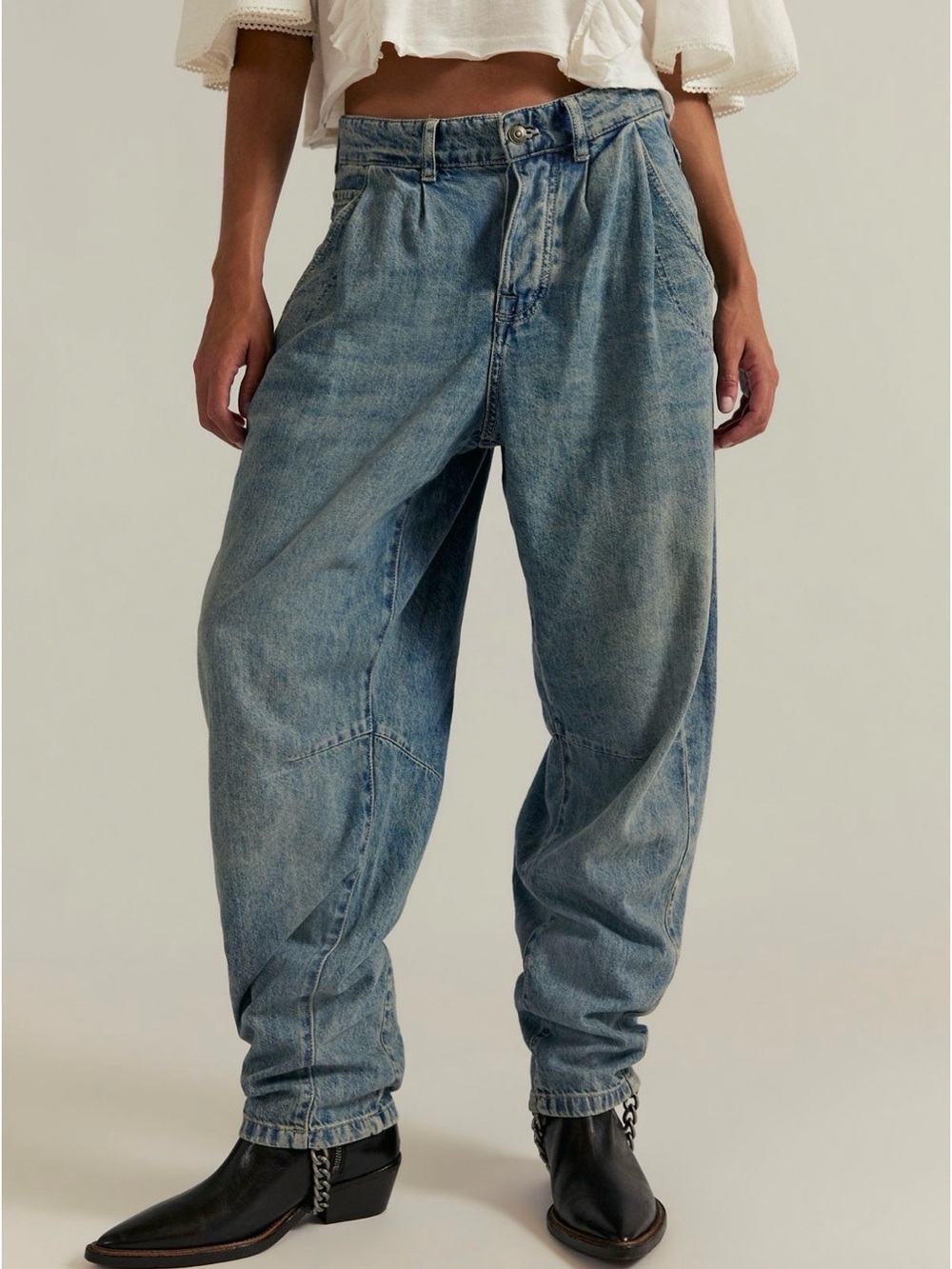 Free People Heartland high waisted jeans